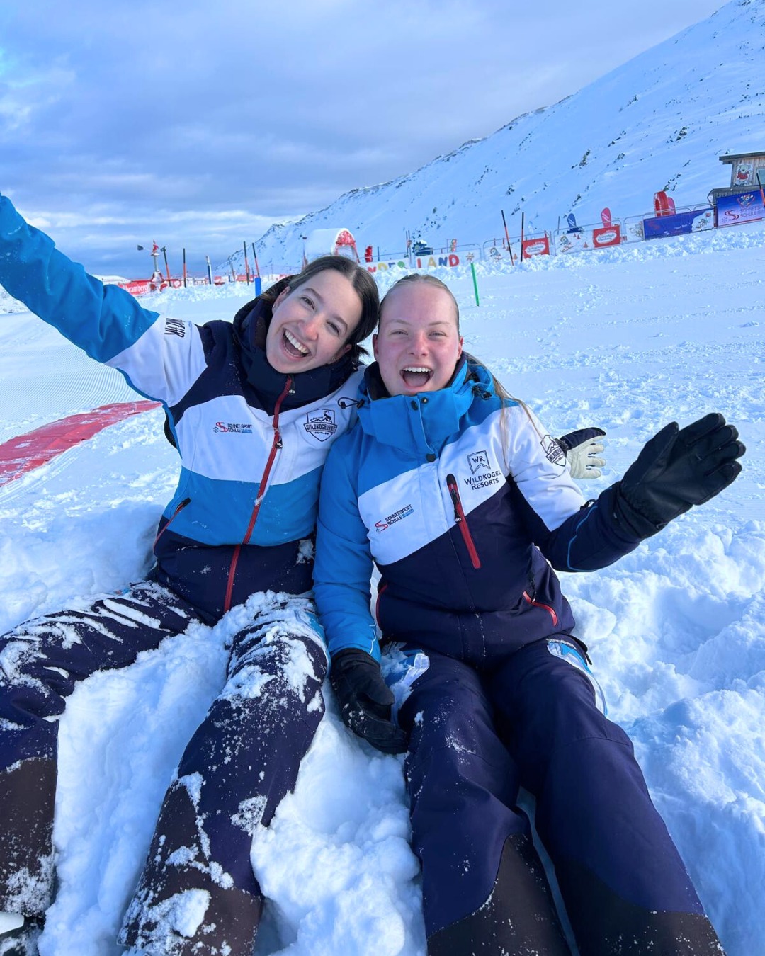 Isa en Stephani, studenten mbo-opleiding Sport en Bewegen Vonk