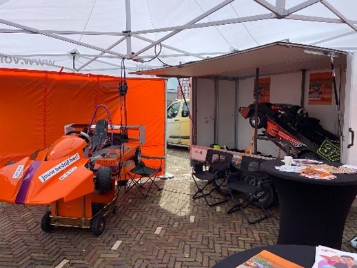Vonk raceteam elektrisch rijden evenement Willemsoord