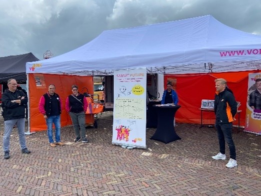 Vonk raceteam vertegenwoordigd bij elektrisch rijden evenement op Willemsoord