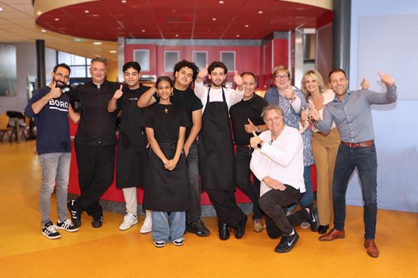 Start kantineproject Vonk entreestudenten op Techniekcampus Den Helder 